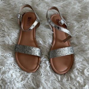 Chunky glitter sandal